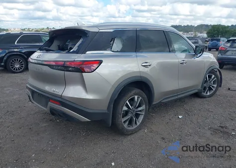 2025 Infiniti Qx60 Luxe Awd from USA, damaged, VIN 5N1AL1FS9SC349634